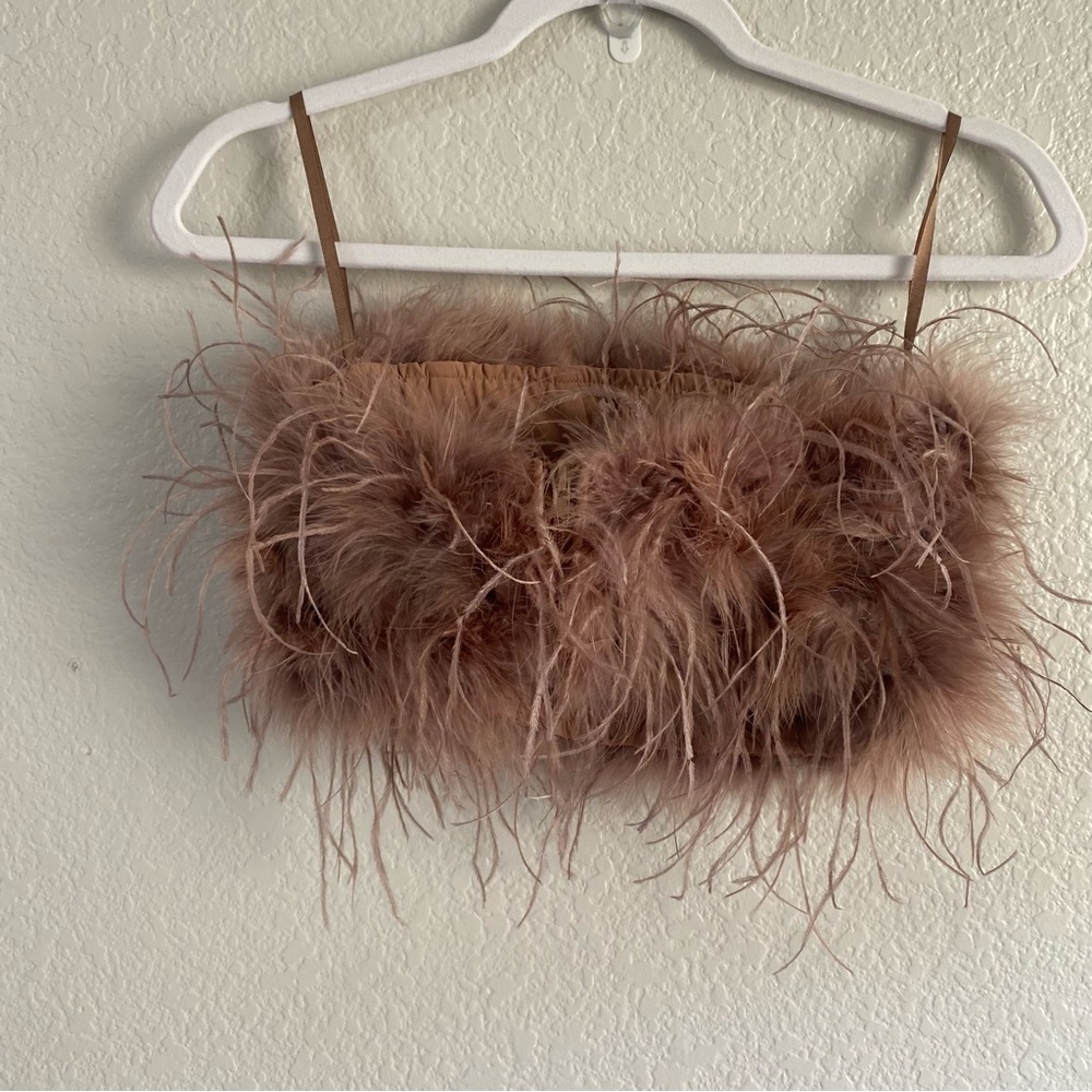LAMARQUE Zaina Feather Top - Picture 6 of 7
